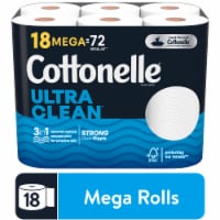 Cottonelle Ultra Clean Strong Mega Rolls Toilet Paper