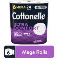 Cottonelle Ultra Comfort Strong Toilet Paper Mega Roll Perspective: Main
