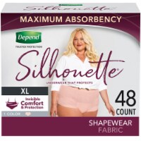 Depend® Silhouette® Maximum Absorbency Large/Extra Large Women's