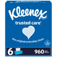 Kleenex Trusted Care Facial Tissues Flat Boxes 2 Ply Perspective: Main