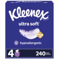 Kleenex Ultra Soft Facial Tissues Cube Box