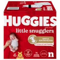 Huggies Little Snugglers Baby Diapers, Newborn (<10 lbs)