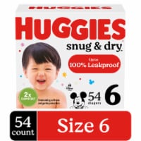 Huggies Snug & Dry Baby Diapers Size 6 (35+ lbs)
