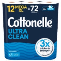 Cottonelle® Ultra Clean Mega Roll Bath Tissue Perspective: Main