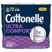 Cottonelle® Ultraclean Mega Roll Bath Tissue Perspective: Main