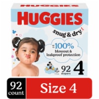 Huggies Snug & Dry Baby Diapers, Size 4 (22-37 lbs) Perspective: Main