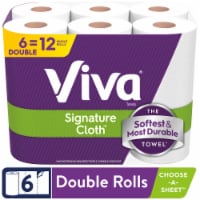 Viva Signature Cloth Paper Towels Double Rolls Perspective: Main