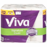 Viva Signature Cloth Paper Towels Double Rolls Perspective: Main