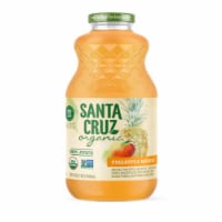 Santa Cruz Organic® Pineapple Mango Juice Bottle Perspective: Main