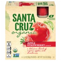 Santa Cruz Organic® Strawberry Apple Sauce Pouches