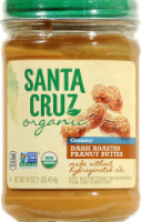 Santa Cruz Organic Dark Roasted Creamy Peanut Butter