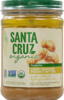 Santa Cruz Organic Crunchy Light Roasted Peanut Butter Perspective: Main