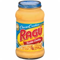 Ragu® Made with Real Cheese Double Cheddar Sauce Perspective: Main