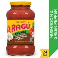 Ragu® Chunky Mushroom & Green Pepper Pasta Sauce Perspective: Main