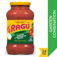 Ragu® Chunky Garden Combination Pasta Sauce Perspective: Main