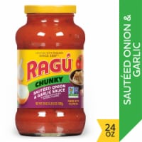Ragu Chunky Sauteed Onion & Garlic Pasta Sauce