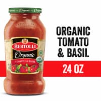 Bertolli® Organic Tomato & Basil Pasta Sauce Perspective: Main