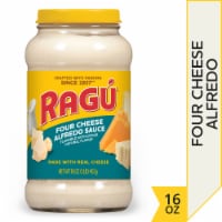 Ragu® Four Cheese Alfredo Sauce Perspective: Main