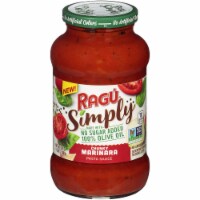 Ragu® Simply Chunky Marinara Pasta Sauce Perspective: Main