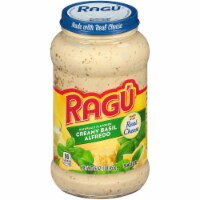 Ragu® Cheese Creations Creamy Basil Alfredo Sauce Perspective: Main