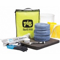 Pig Truck Spill Kit See-Thru Bag,7-1/2  H  KIT632