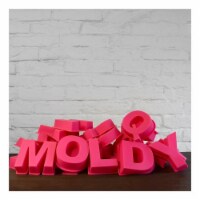 Giant Pink Letters Molds A - Z (All 26 Letters Set) For Resin Craft Art and Cake Baking