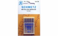 Schmetz Metallic Machine Needles-Size 12/80 5/Pkg