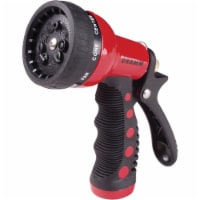 Dramm® Heavy-Duty Metal 9-Pattern Spray Gun Nozzle - Red Perspective: Main