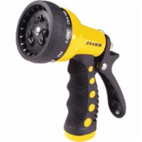 Dramm® Heavy-Duty Metal 9-Pattern Spray Gun Nozzle - Yellow Perspective: Main