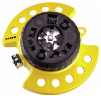 Dramm ColorStorm™ 9-Pattern Turret Sprinkler - Yellow Perspective: Main