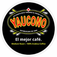 Yaucono Medium Roast Arabica Coffee Single-Serve Pods, 72 Count, For Keurig K-Cup Brewers