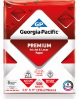 Georgia-Pacific Premium Ink Jet & Laser Paper - 500 pk - White Perspective: Main