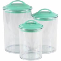 Reston Lloyd 6pc Acrylic Canister Set  Seafoam