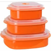 Reston Lloyd Orange - Microwave Steamer Set