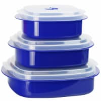Reston Lloyd Microwave Cookware & Storage Set - Indigo, 6 Piece