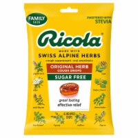 Ricola Mountain Herb Sugar Free Cough Suppressant Throat Drops Family Pack