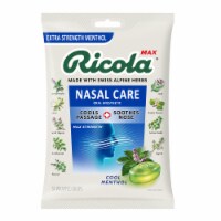 Ricola Max Nasal Care Cool Menthol Throat Drops Extra Strength, 35 Count Perspective: Main
