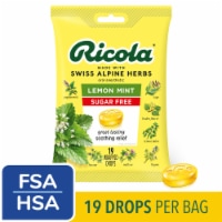 Ricola Sugar Free Lemon Mint Herb Cough Drops