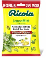 Ricola Sugar-Free Lemon Mint Herb Drops Perspective: Main