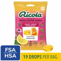 Ricola® Honey Lemon Echinacea Cough Suppressant Throat Drops