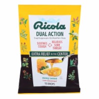 Ricola Dual Action Honey Lemon Cough Suppressant Drops