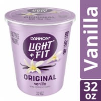 Light + Fit Vanilla Nonfat Yogurt Tub