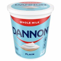 Dannon® Plain Whole Milk Yogurt Tub