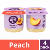 Light & Fit® Playful Peach Nonfat Yogurt