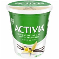 Activa® Vanilla Probiotic Low Fat Yogurt Tub Perspective: Main