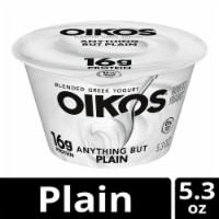 Oikos® Plain Blended Greek Yogurt Cup