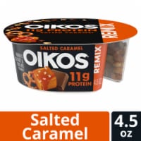 Oikos Mix-In Caramel Yogurt Cup Perspective: Main