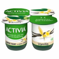 Activia® Vanilla Probiotic Lowfat Yogurt Cups