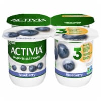 Activia Blueberry Probiotic Low Fat Yogurt Cups