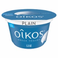 Oikos® Fat Free Plain Greek Yogurt Perspective: Main